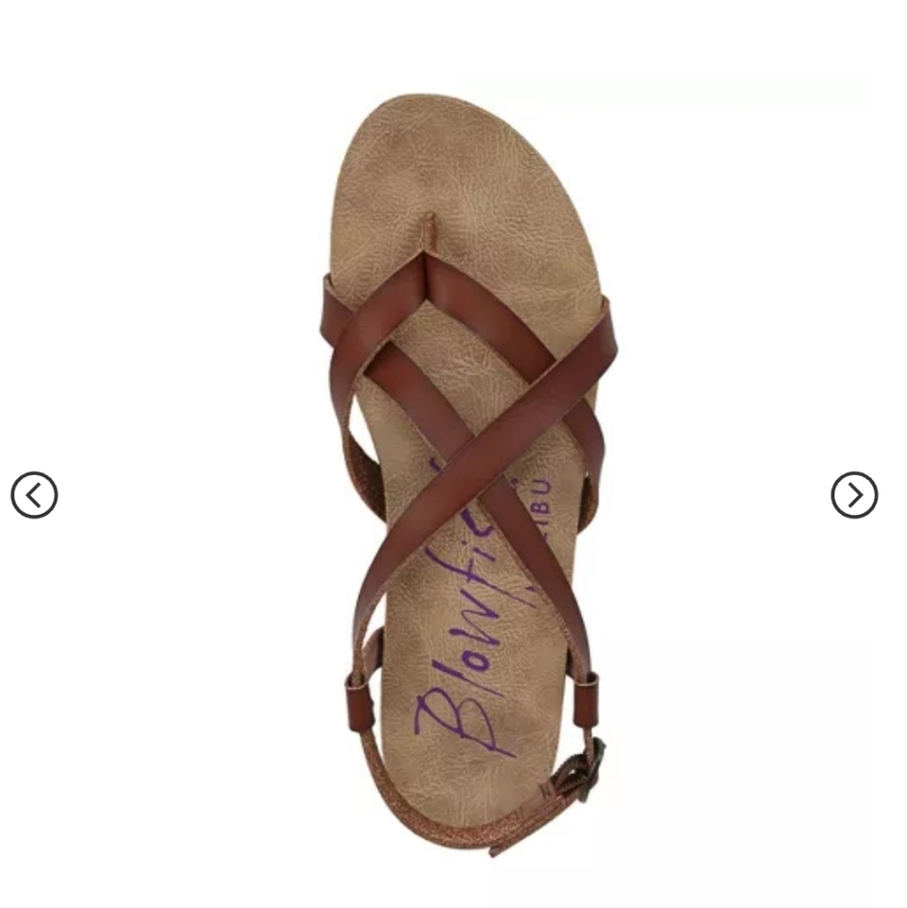 Blowfish Women's Tan Strappy Sandals